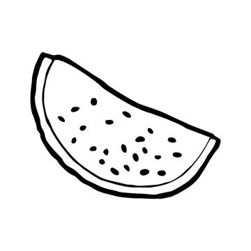 Dragon fruit slice. Vector vintage engraving black Stock Illustration