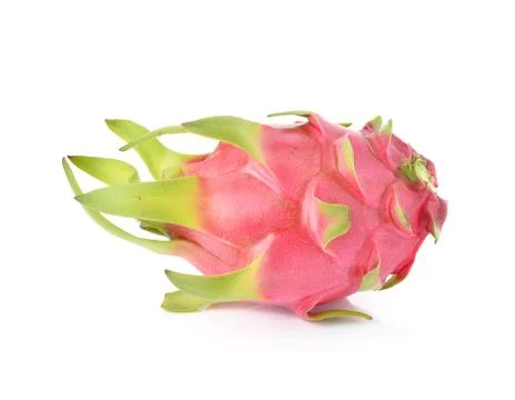 Dragon Fruit on white background Stock Photos