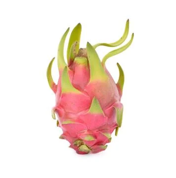 Dragon Fruit on white background Stock Photos