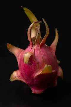 Dragon fruit on white background Foto stock