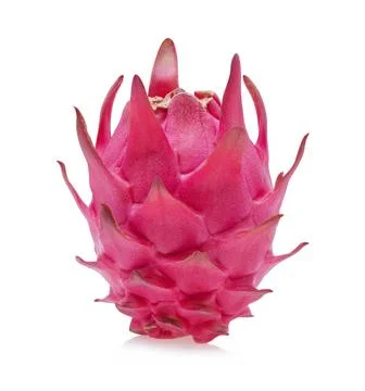 Dragon fruit on white background Foto stock
