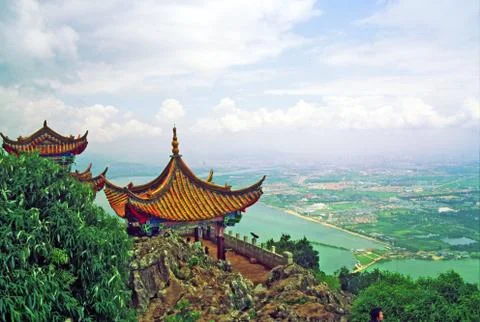 Dragon gate in kunming Stock Photos