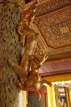 Dragon guardian Stock Photos