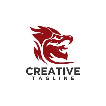 Dragon head Stock Illustration