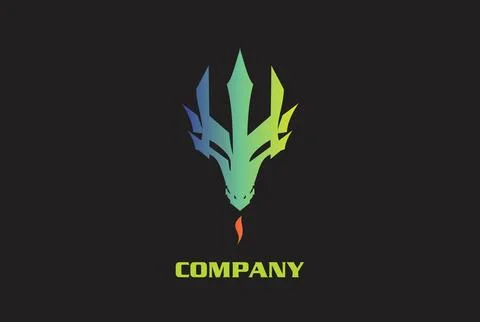 Dragon head Stock Illustration