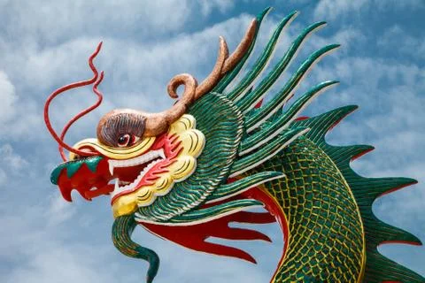 Dragon head Stock Photos