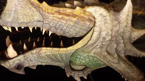 Dragon head Stock Photos