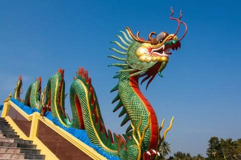 Dragon head Stock Photos