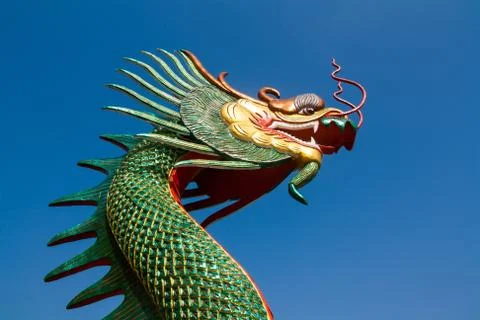 Dragon head Stock Photos