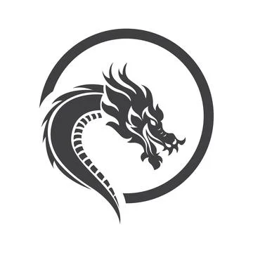Dragon head vector Stock Illustration