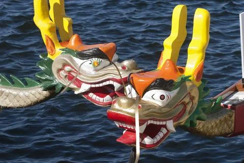 Dragon Heads Stock Photos