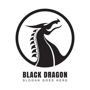 Dragon icon Stock Illustration