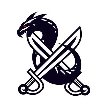 Dragon icon 스톡 일러스트