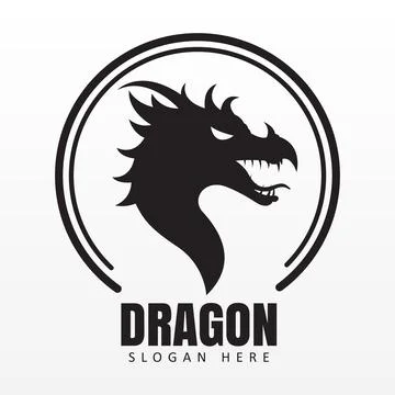 Dragon icon. vector illustration Stock Illustration