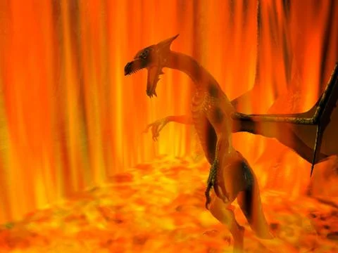 Dragon Stock Illustration