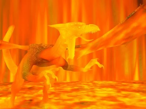 Dragon Stock Illustration