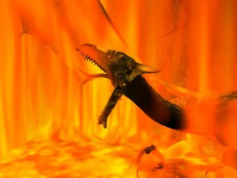 Dragon Illustrazione stock