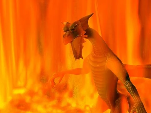 Dragon Stock Illustration