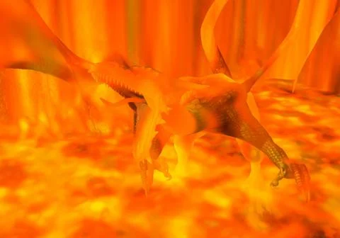 Dragon Illustrazione stock