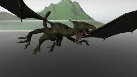 Dragon Illustrazione stock