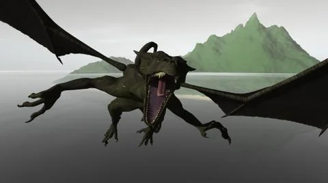 Dragon Illustrazione stock