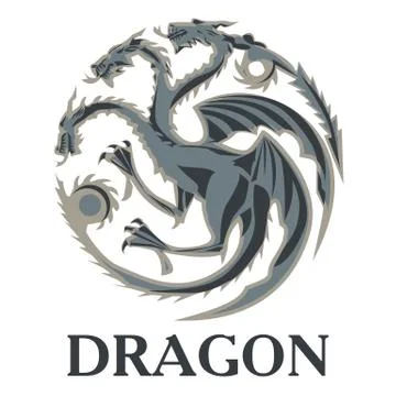 Dragon. Stock Illustration