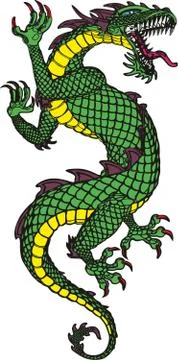 Dragon Stock Illustration