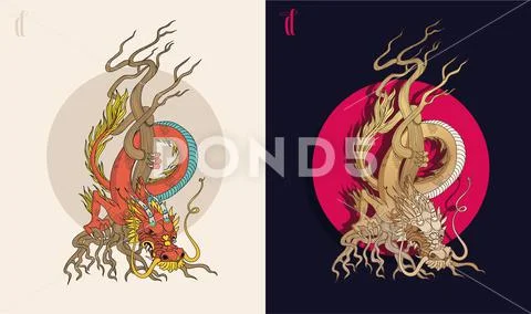 Dragon Stock Illustration