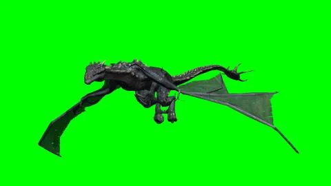 Dragon isolated on white background Stock Illustration
