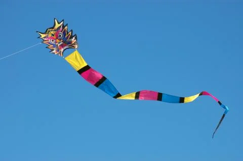 Dragon kite Stock-Fotos