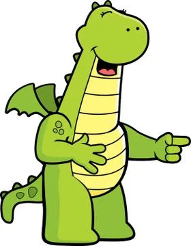 Dragon laughing Stock Illustration
