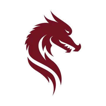 Dragon logo icon Illustration