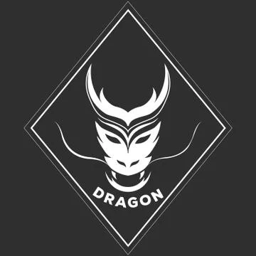 Dragon logo Stock Illustration