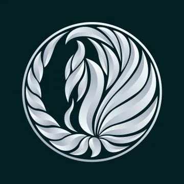 Dragon logo Stock Illustration