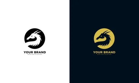 Dragon logo Stock Illustration