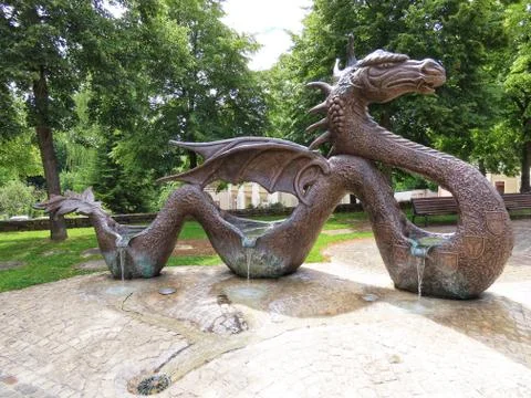 Dragon of Mersch Stock Photos