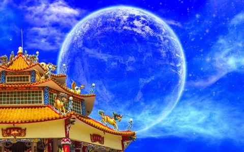 Dragon palace Stock Photos