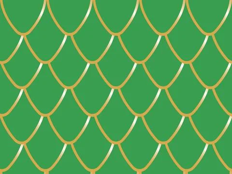 Dragon scale seamless pattern design. 스톡 일러스트