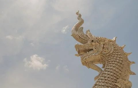 Dragon sculpture Stock Photos