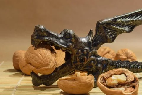 Dragon Shape Nutcracker Stock-Fotos