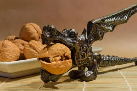 Dragon Shape Nutcracker Stock Photos
