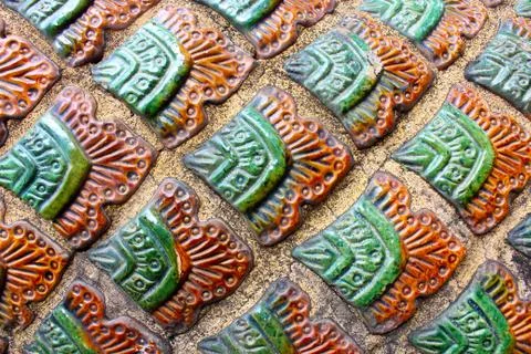 Dragon skin texture Stock Photos