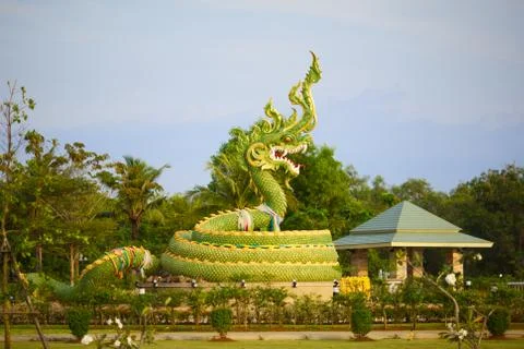 Dragon statue Stock Photos