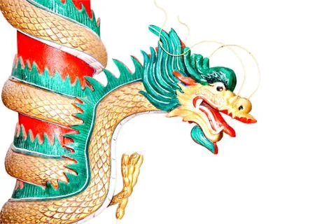 Dragon statue. Stock Photos