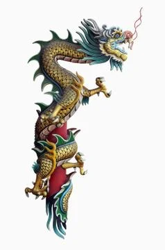 Dragon statue Stock Photos