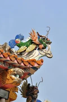 Dragon statue Stock Photos