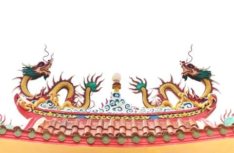 Dragon statue Foto stock