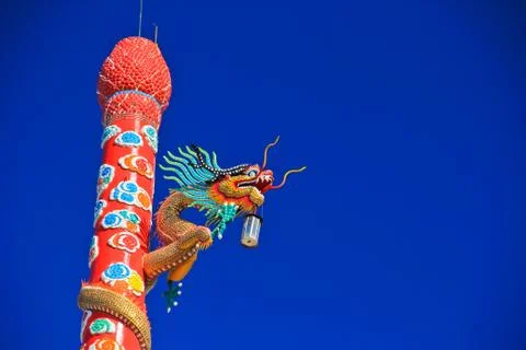 Dragon statue Stock Photos