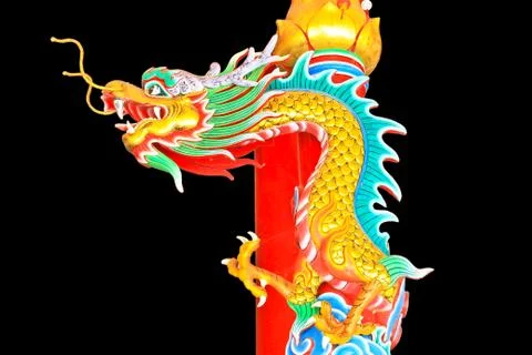 Dragon statue Stock Photos