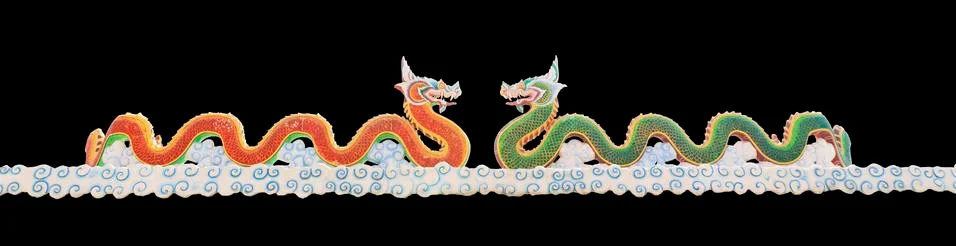 Dragon statue Stock Photos